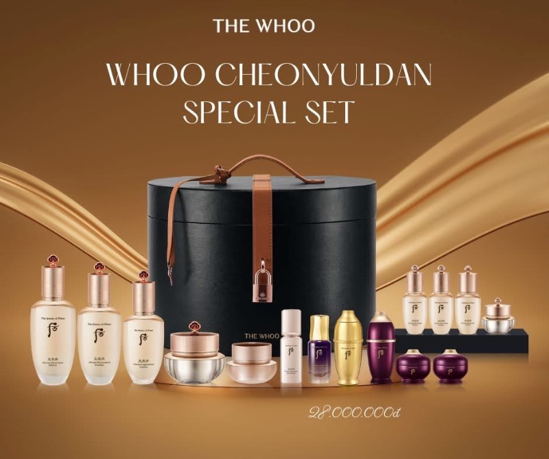 BỘ DƯỠNG TÁI SINH WHOO CHEONGIDAN RADIANT