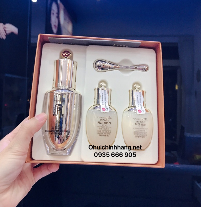 The History Of Whoo Illuminating Regenerating Eye Serum – 1ml X 50pcs Sample Set, Korean Skincare, Wrinkle Care